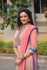 Vimala Raman At Om Namo Venkatesaya Movie Press Meet